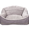 Luxury Pet Haven: Plush Polyester Sofa Bed for Dogs