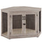 Dereham Furniture Corner Dog Crate with Cushion